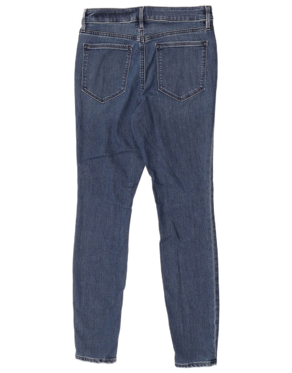 Athleta Dame Skinny Jeans US 6 Medium W27 L29 Blå Bomuld