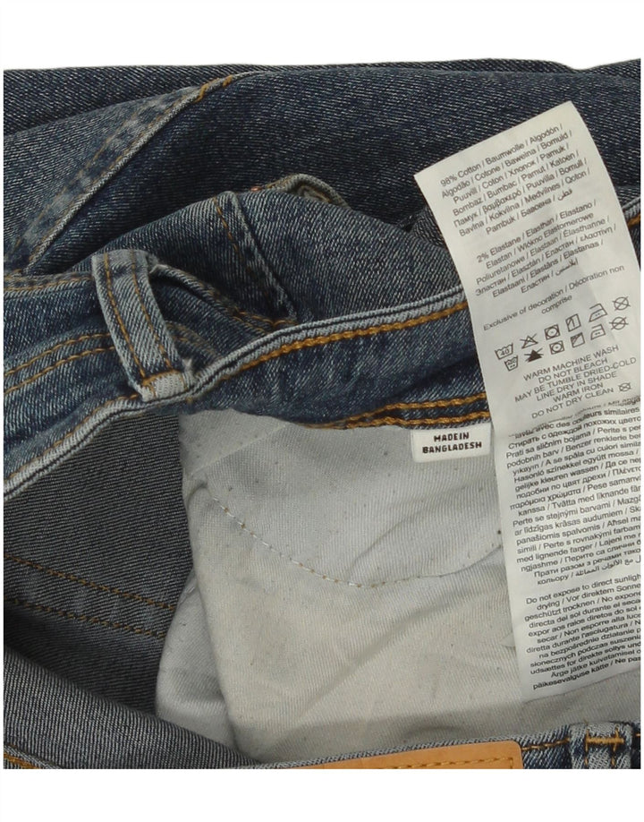 Jack & Jones Herre GLENN Slim Jeans W34 L30 Blå Bomuld