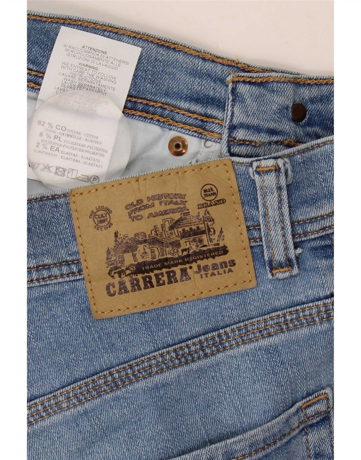 Carrera Dame 710 IT 44 Medium W29 L31 Blå Colourblock Bomuld