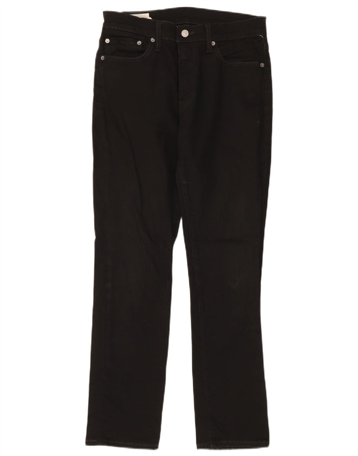 LEVI'S Herre 511 Slim Jeans W32 L30 Sort Bomuld