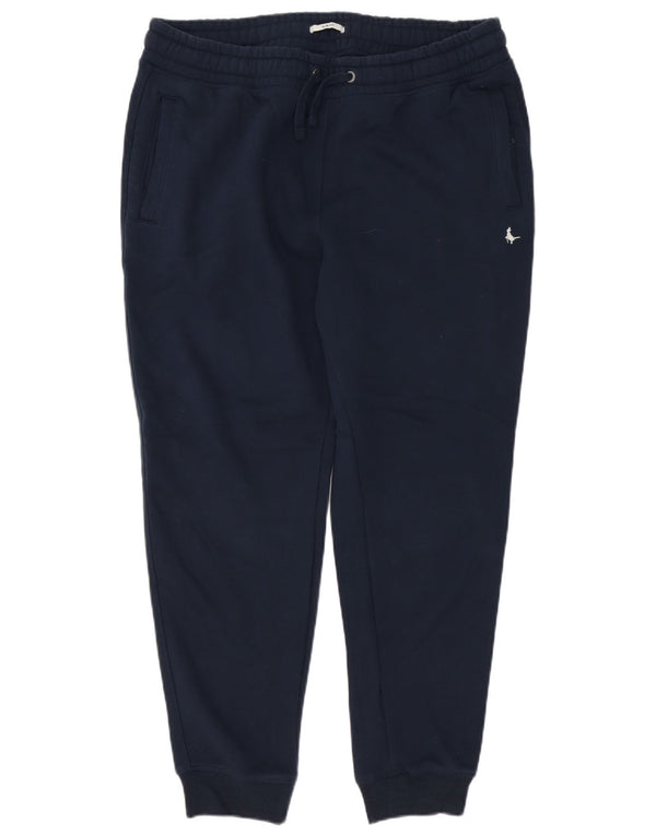 Jack Wills Herre Slim Fit træningsdragt Bukser Joggers XL Marineblå Bomuld