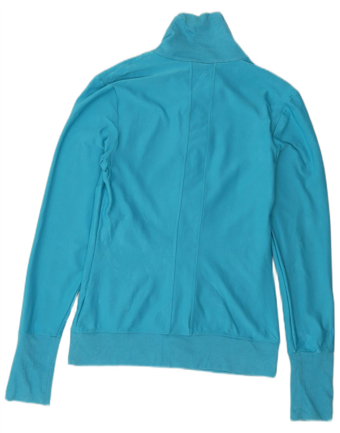 NIKE Dri Fit træningsdragt topjakke til kvinder UK 8/10 Lille blå polyester