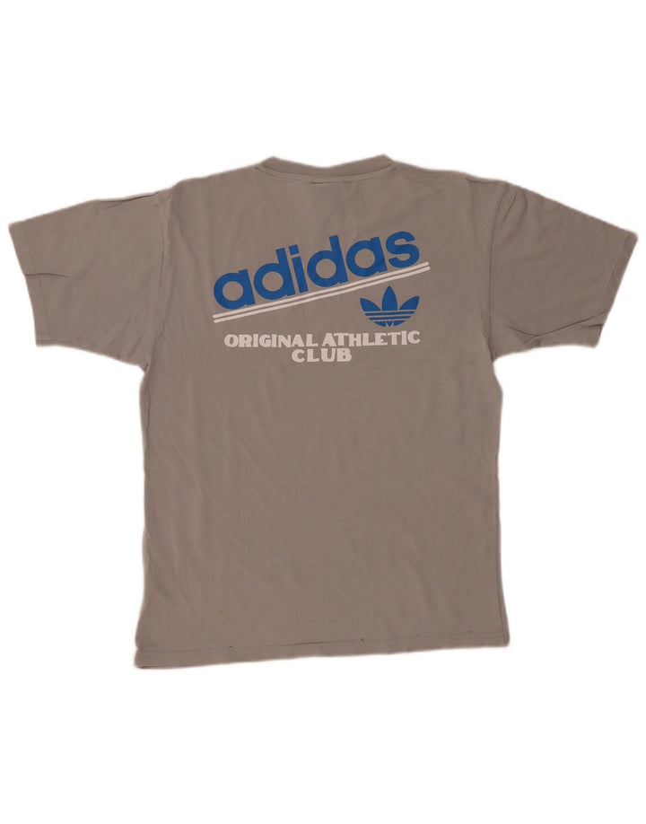 Adidas Grafisk T-shirt top til mænd, lille grå