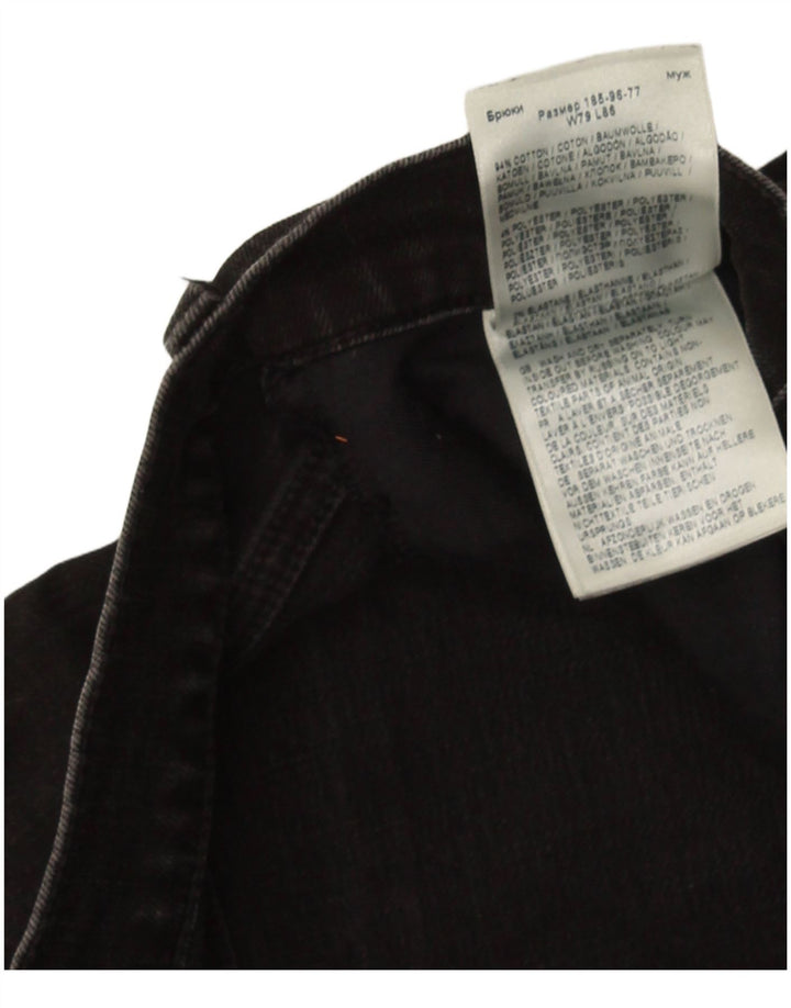 Lee Herre Luke Slim Jeans W31 L31 Sort Bomuld