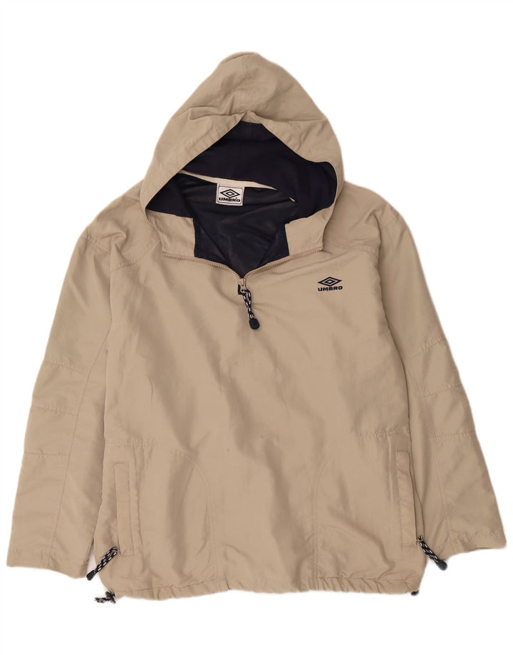 Umbro Herre Hættetrøje Regnjakke UK 42 XL Beige Polyester