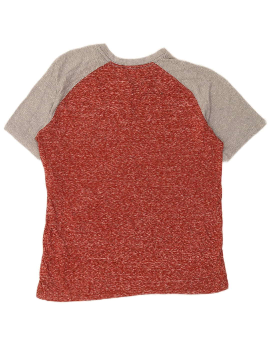 Hurley Herre T-Shirt Top Medium Rød Colourblock Polyester