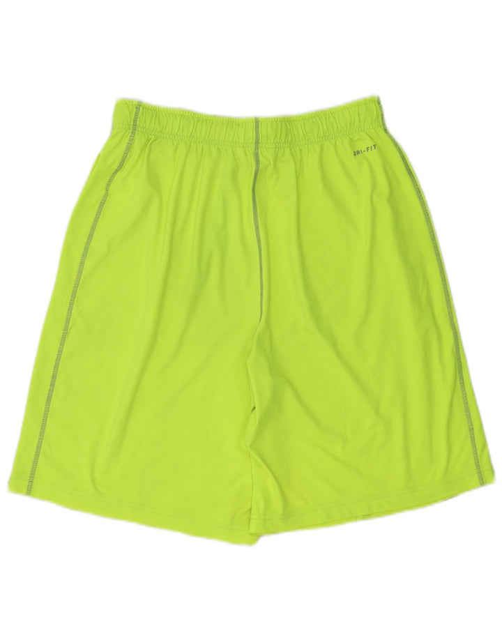 Nike Herre Dri Fit Sportshorts Store Grønne Polyester