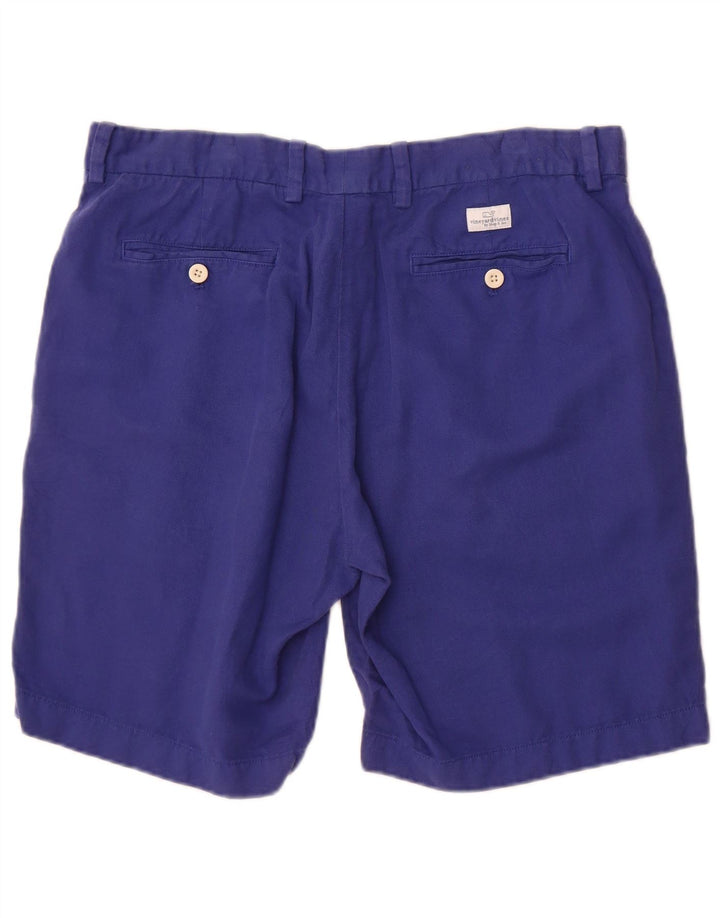 Vineyard Vines Herre Chino Shorts W35 Large Blue Cotton