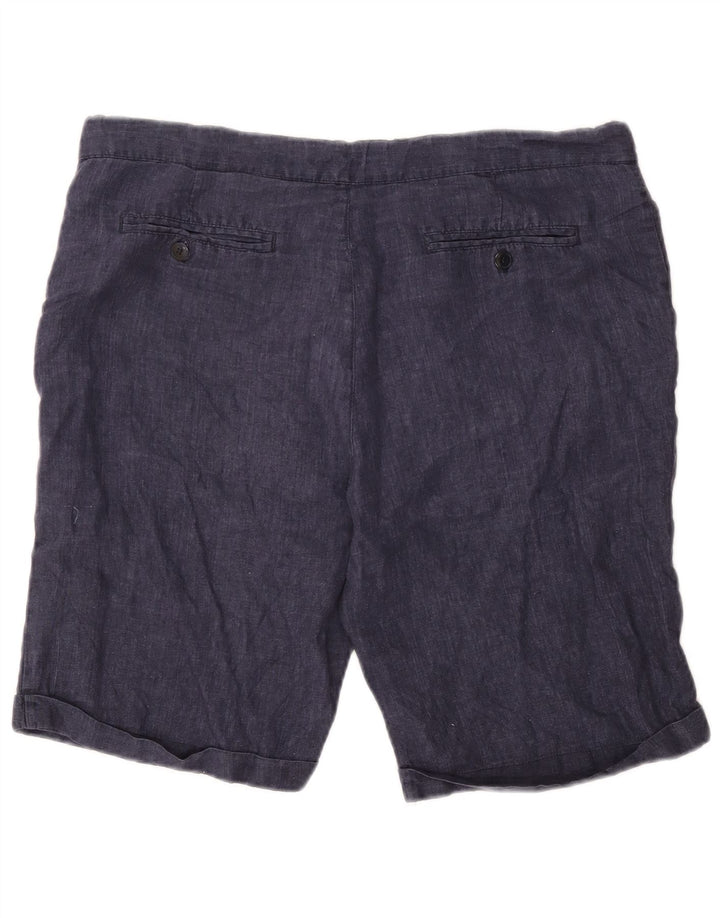 Zara Herre Chino Shorts W36 Large Navy Blue