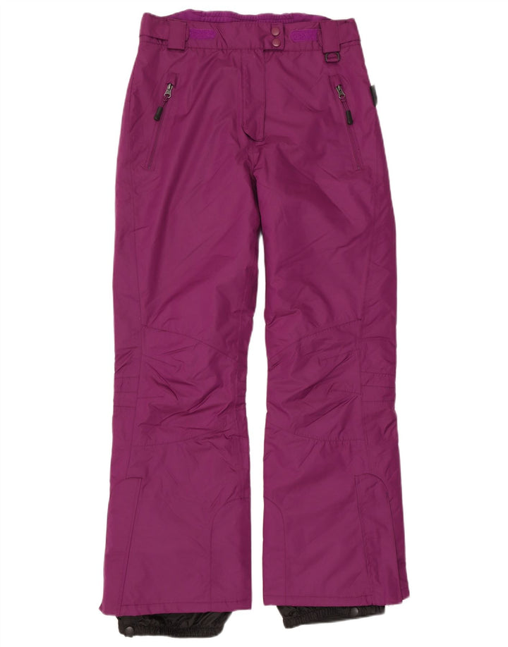 Crivit Dame Skibukser UK 14 Medium W32 L32 Lilla Polyester