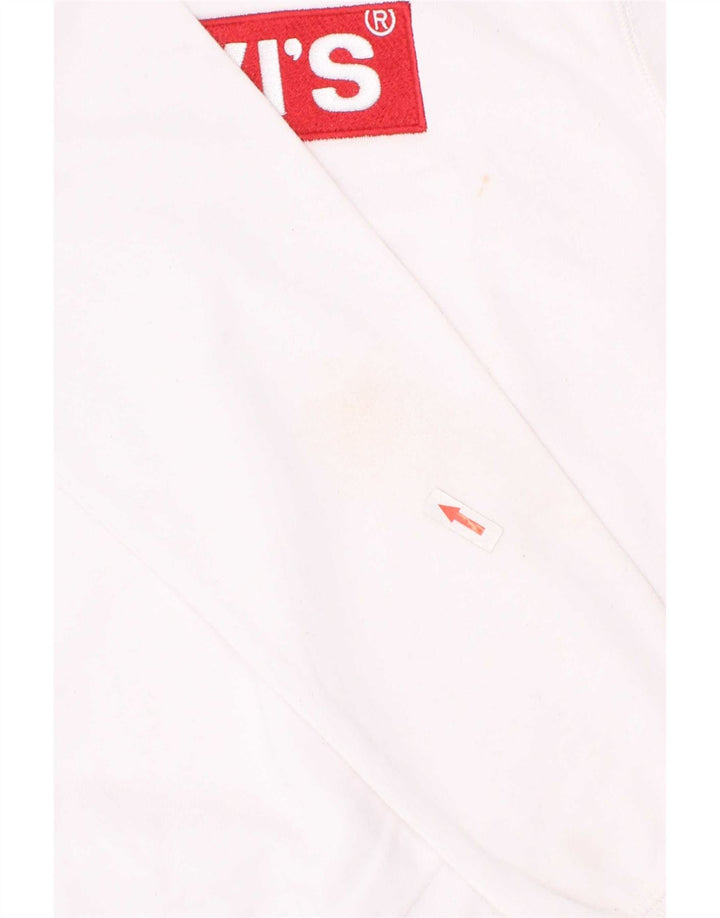 Levi's Boys Grafisk Sweatshirt Jumper 11-12 år Hvid
