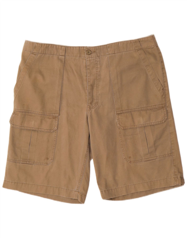 Marks & Spencer Herre Cargo Shorts XL W40 Beige Bomuld