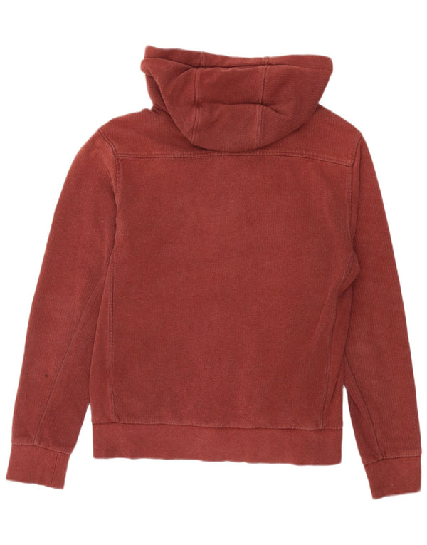 Timberland Herre Regular Fit Hoodie Sweater med lynlås Medium Burgundy