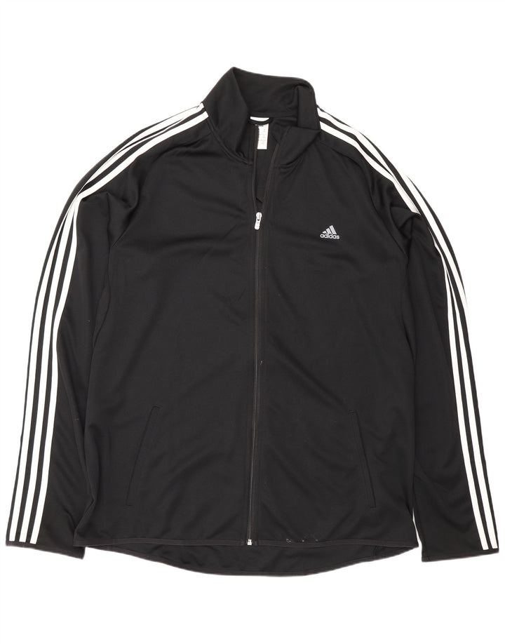 Adidas Herre Climalite Træningsdragt Topjakke 2XL Sort Polyester