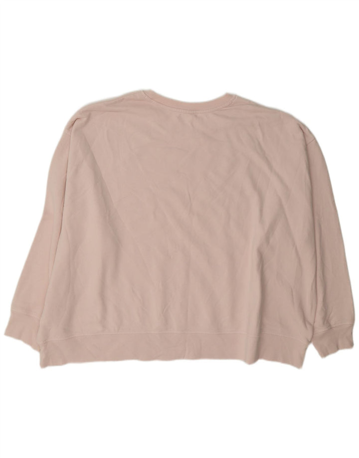 Levi's Dame Sweatshirt Jumper UK 24 4XL Pink Bomuld