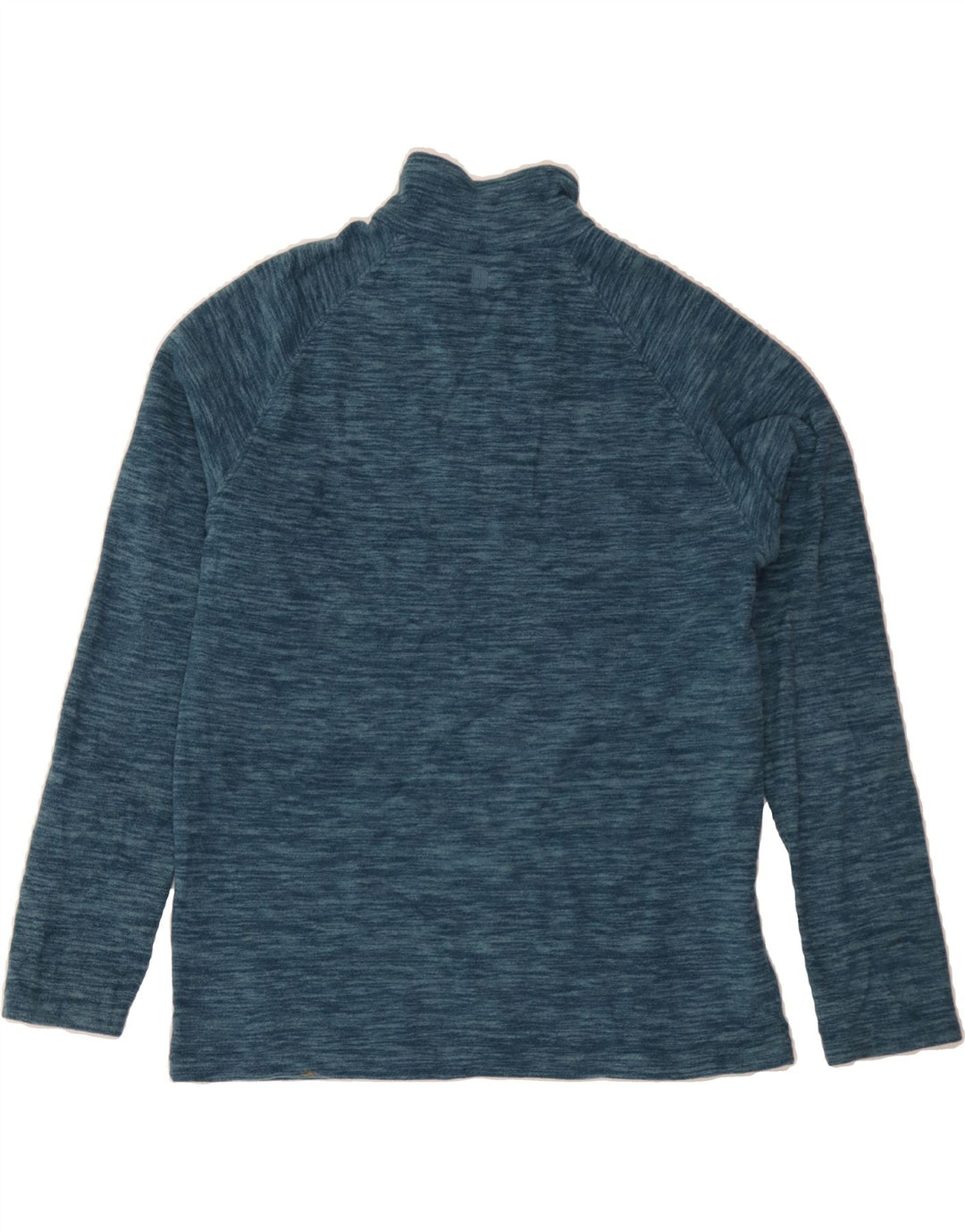 MOUNTAIN WAREHOUSE Mens Zip Neck Fleece Jumper Small Blue Polyester Vintage Mountain Warehouse and Second-Hand Mountain Warehouse from Messina Hembry 