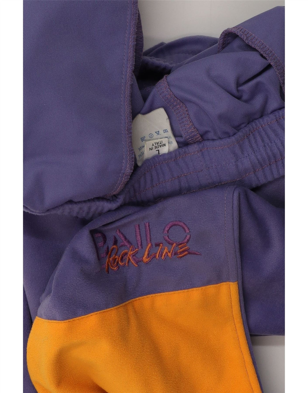 Bailo Herre træningsdragt Bukser Joggers Large Purple Colourblock Polyester