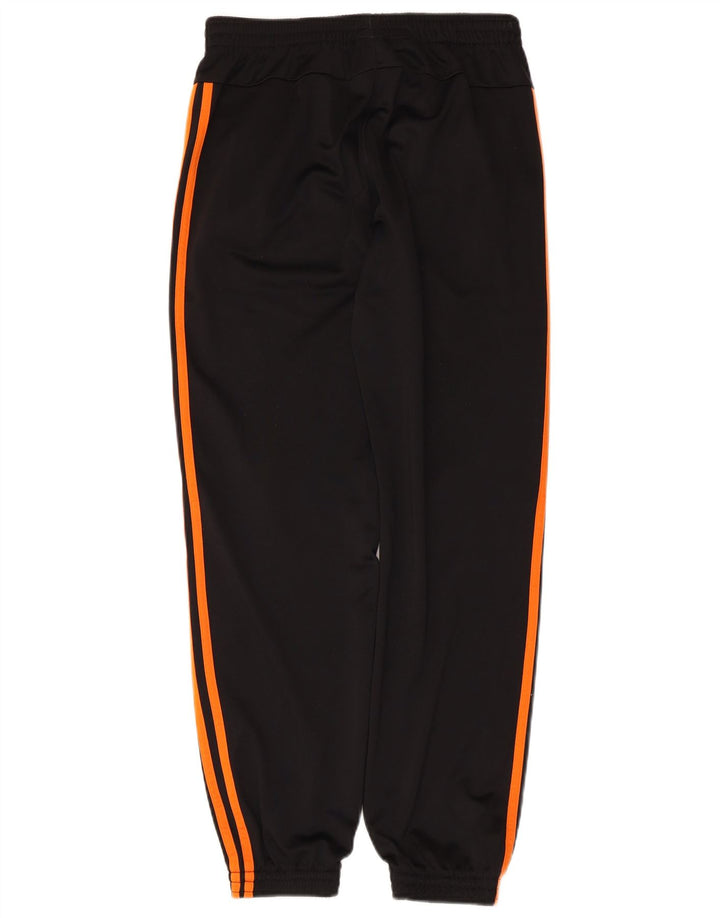 Adidas Drenge Træningsdragt Bukser Joggers 13-14 År Sort Polyester