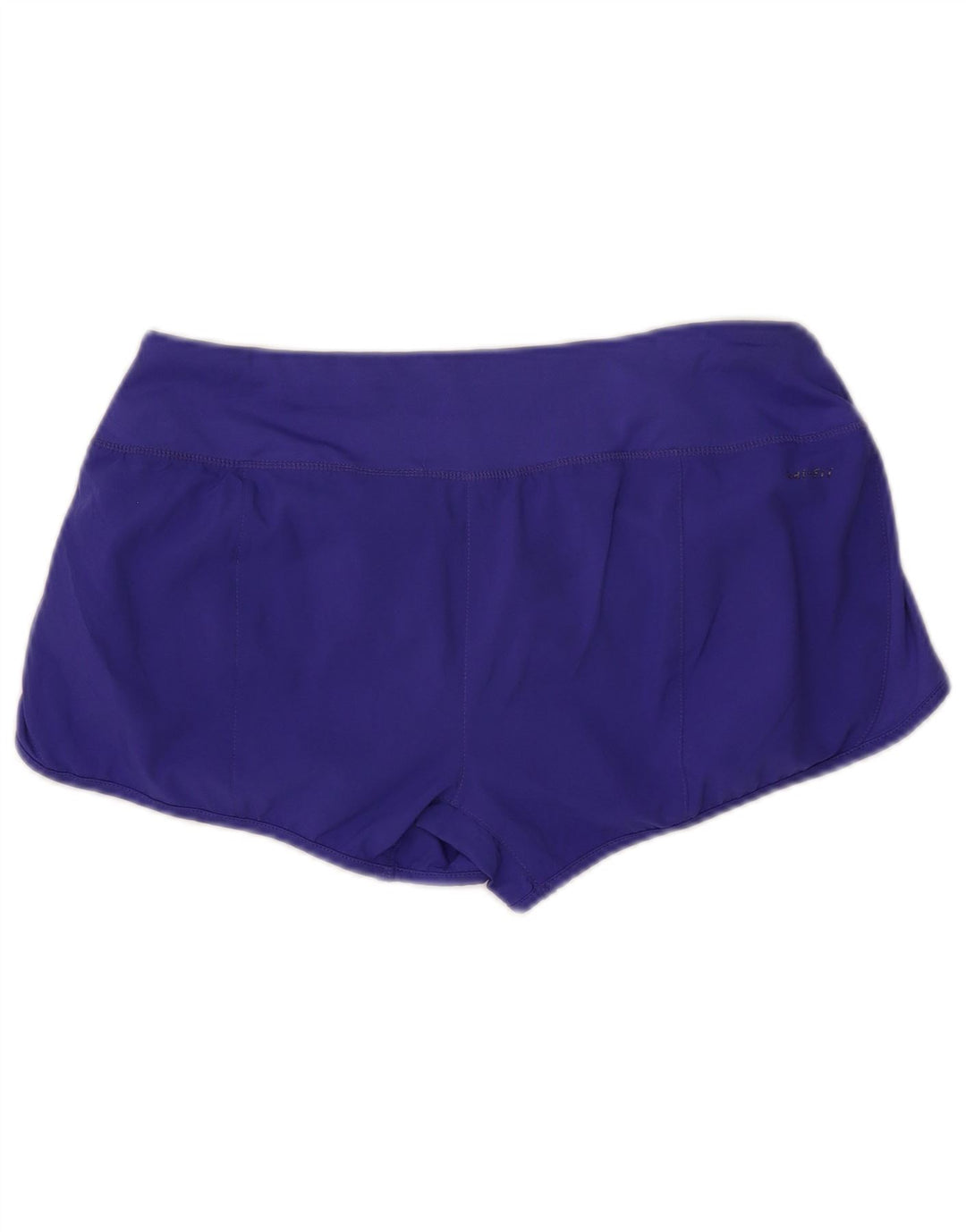 NIKE Womens Dri Fit Sport Shorts UK 14 Medium  Purple Polyester