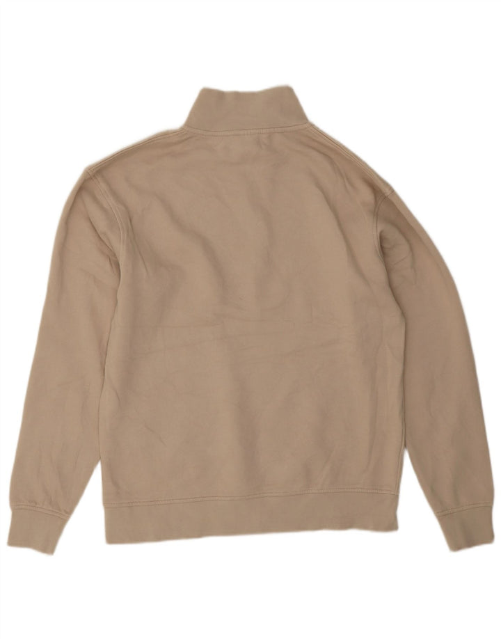 Jack & Jones Herre grafisk lynlås-sweatshirt Jumper Medium Beige Bomuld