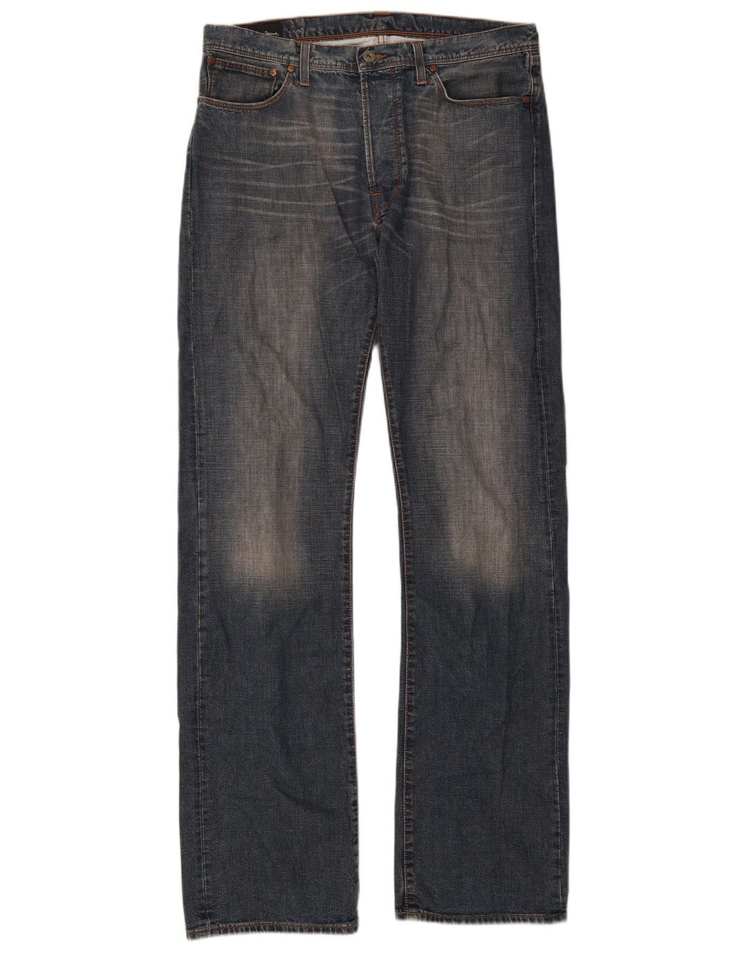 PEPE Jeans Herre Straight Jeans W33 L36 Blå Bomuld