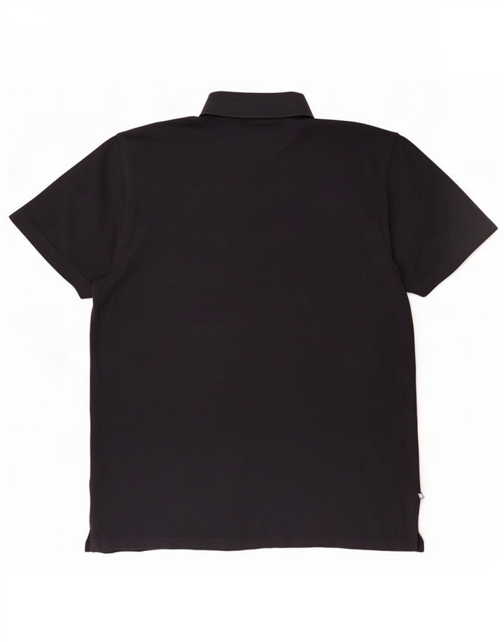Hugo Boss herre poloshirt Stor marineblå bomuld