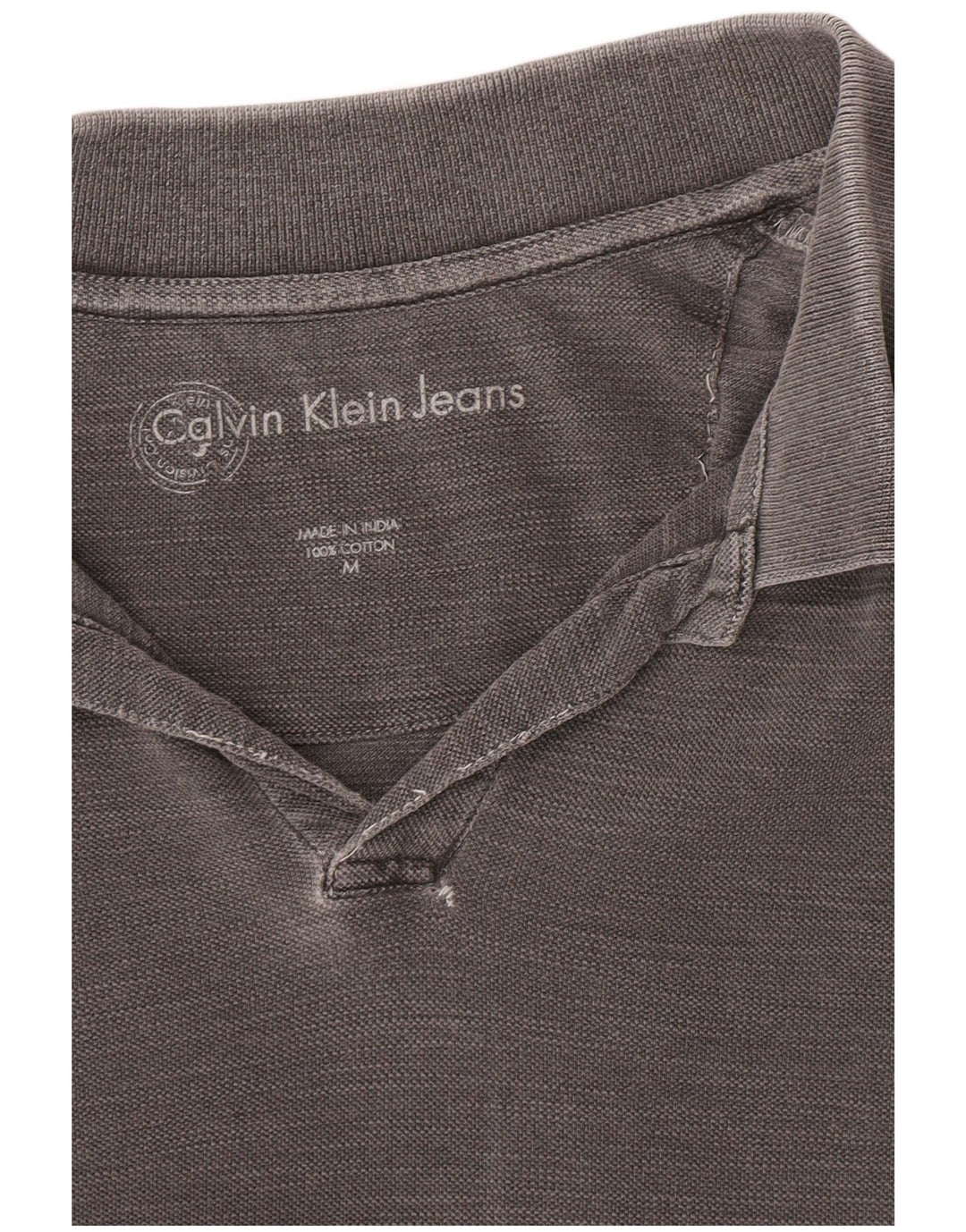 Calvin Klein Jeans Poloskjorte til mænd mellemgrå bomuld