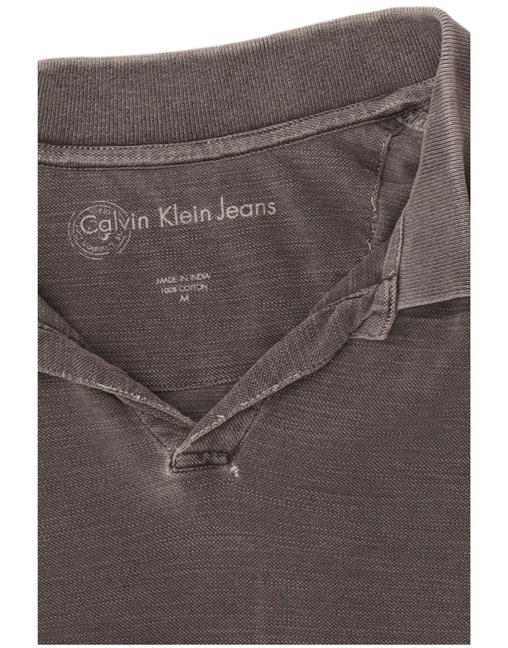 Calvin Klein Jeans Poloskjorte til mænd mellemgrå bomuld