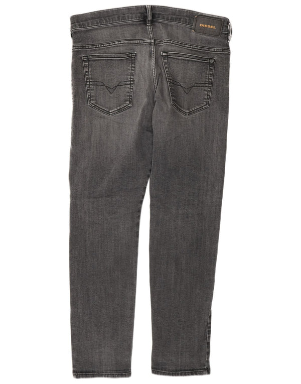 Diesel Herre D-Yennox Tapered Jeans W32 L30 Grå Bomuld