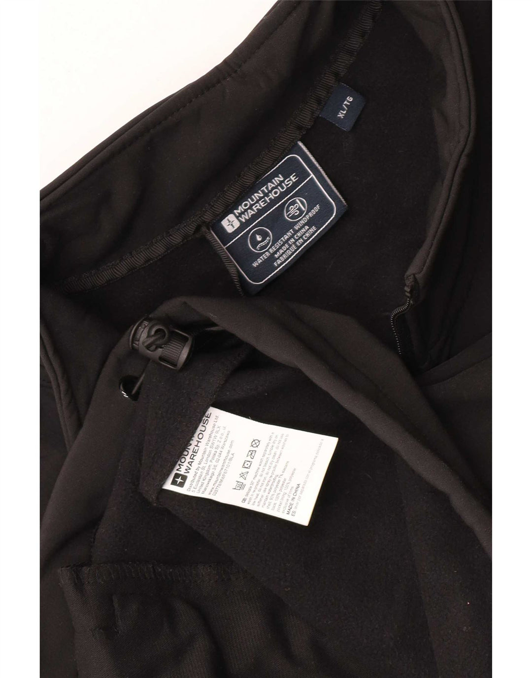 Mountain Warehouse Herre Ærmeløs træningsdragt Topjakke XL Sort Polyester