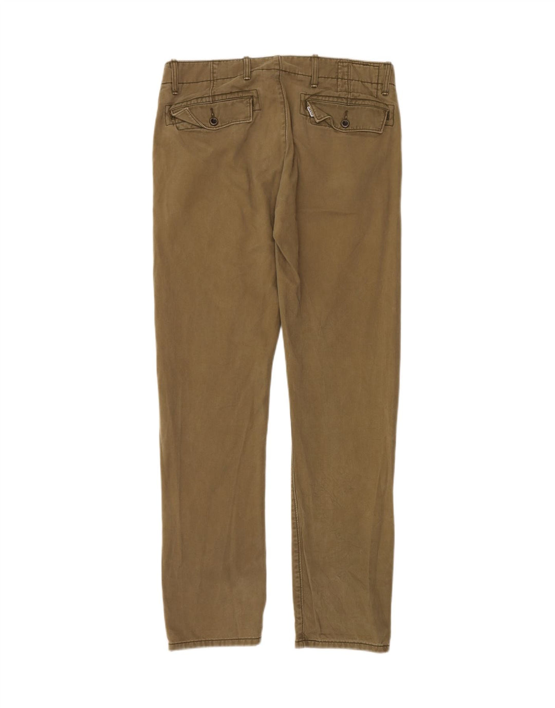 LEVI'S Slim Chino-bukser til mænd W32 L32 Khaki Bomuld
