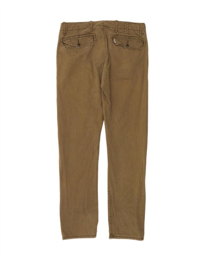 LEVI'S Slim Chino-bukser til mænd W32 L32 Khaki Bomuld