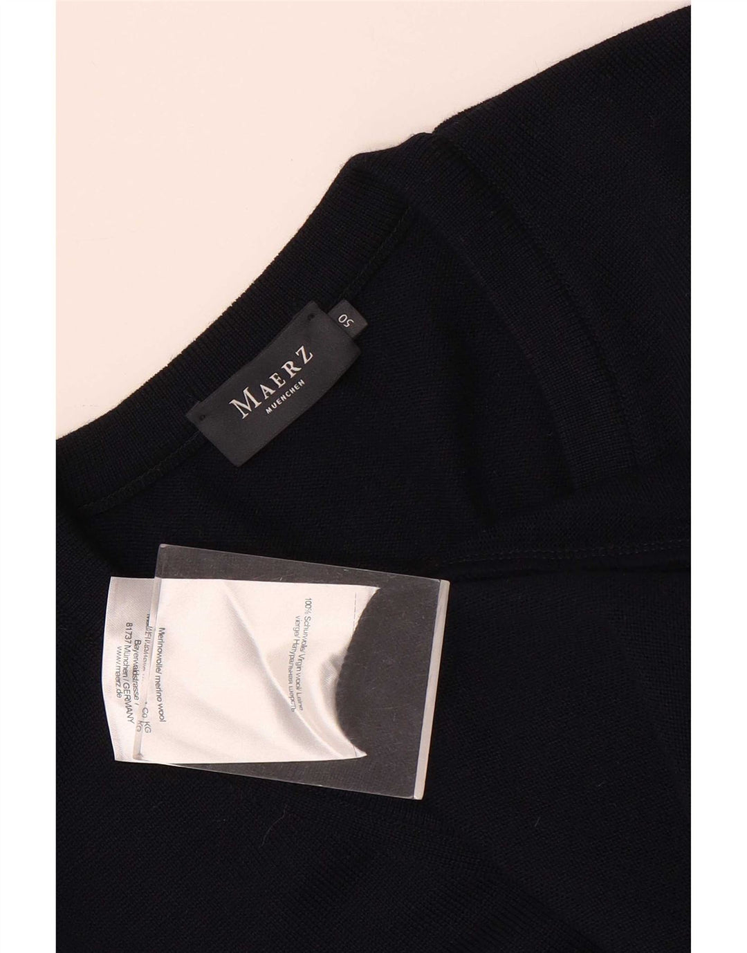 Maerz Muenchen Herrevest Tank Top IT 50 Medium Marineblå Uld