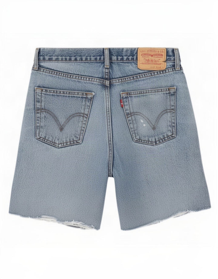 Levi's Herre 751 Distressed Denim Shorts W34 Large Blue