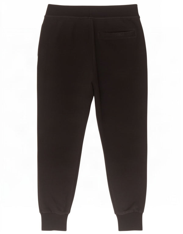 Fila Womens Tracksuit Trousers Joggers UK 10 Small Black Cotton