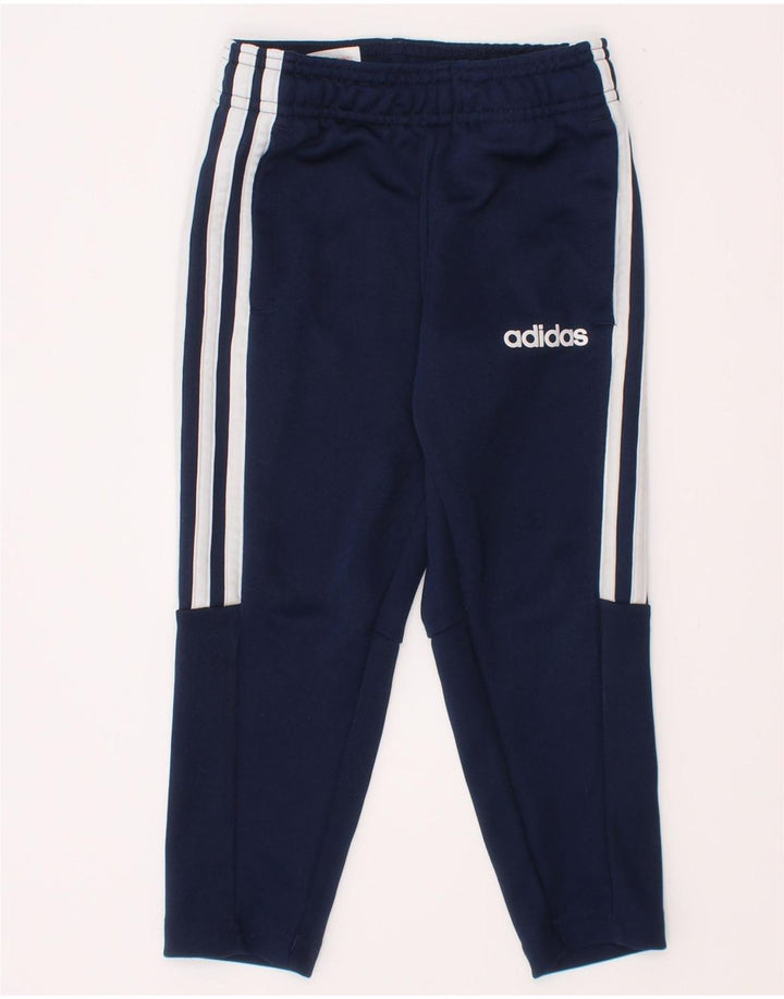 Adidas Boys Climalite træningsdragt bukser 2-3 år marineblå polyester
