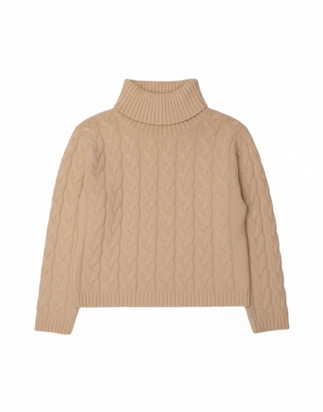 Marco Pecci Dame Rullehals Sweater UK 10 Small Off White Uld