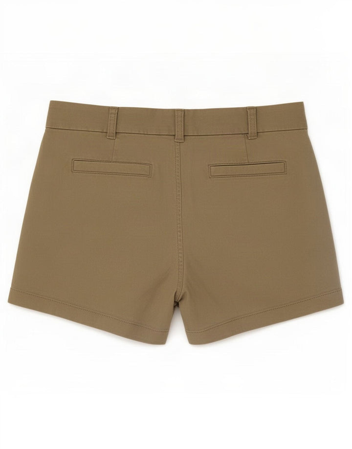 J. Crew Chino Shorts til kvinder US 8 Medium W32 Beige Bomuld