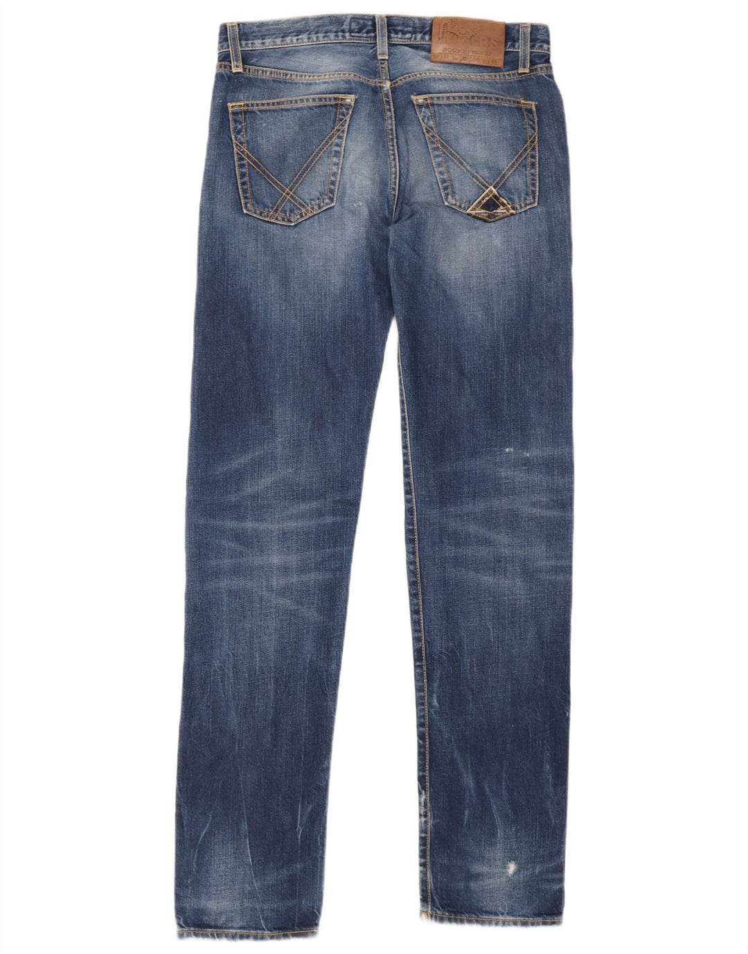 Roy Rogers Herre Straight Jeans IT 45 Small W31 L34 Blue
