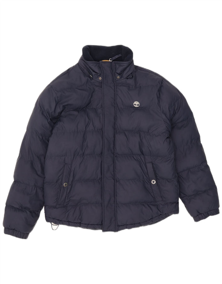 Timberland drenge polstret jakke 13-14 år Lille marineblå polyester