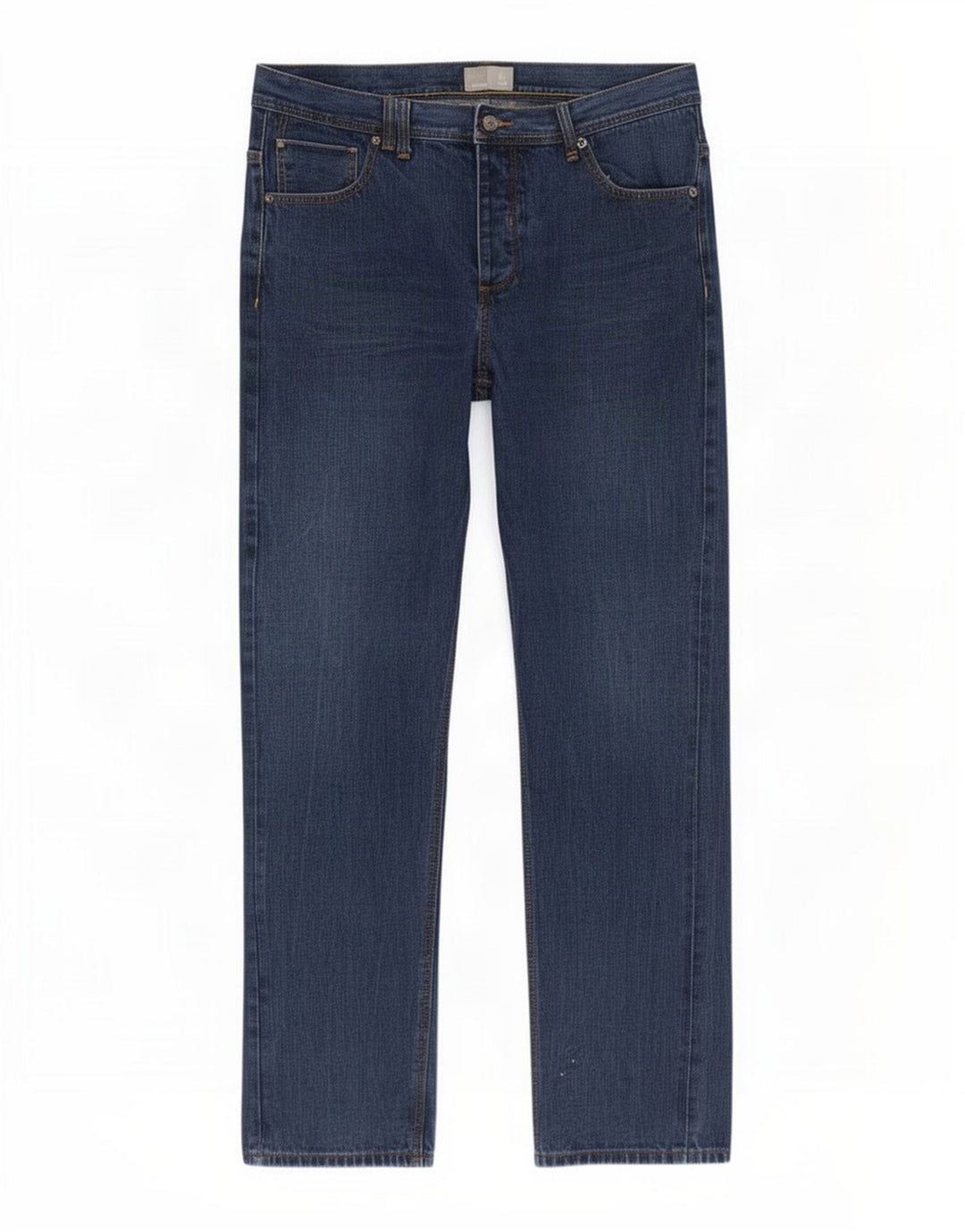 Bænk lige herre jeans W38 L32 blå bomuld