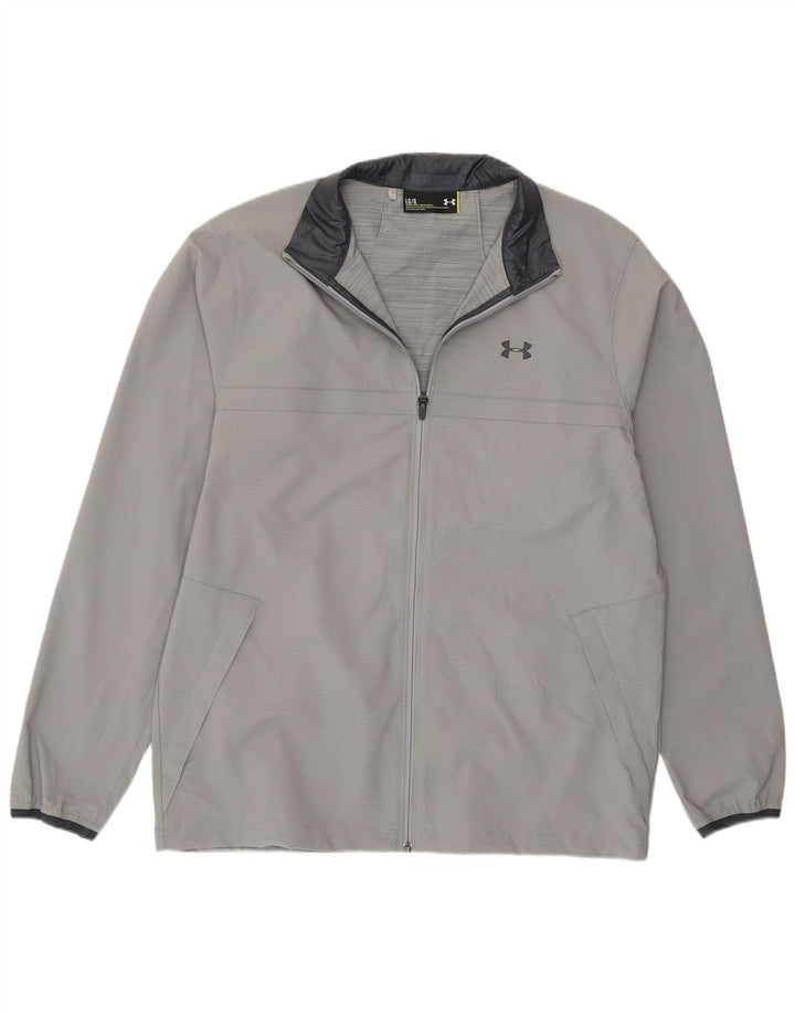 Under Armour Herre Loose Fit træningsdragt Top jakke Stor grå polyester
