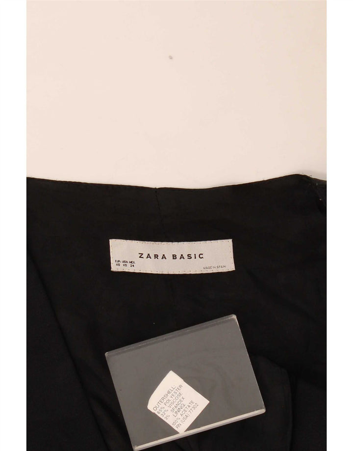 Zara Damevest UK 6 XS Sort Polyester