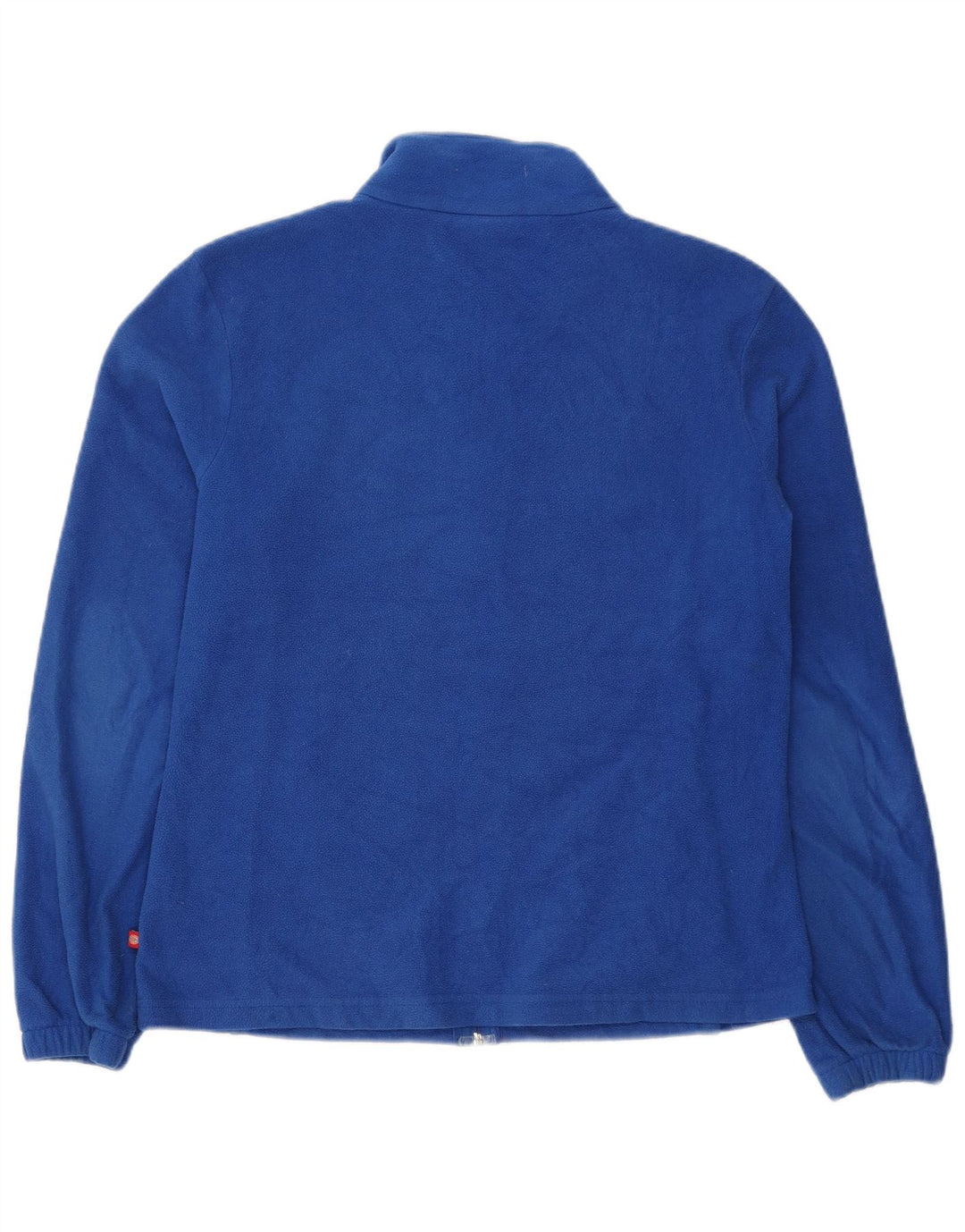 DICKIES Womens Fleece Jacket UK 16 Large Blue Polyester