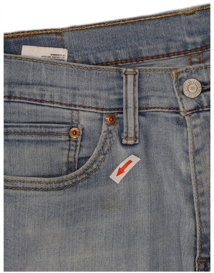 Levi's Slim Jeans til mænd W31 L34 blå bomuld