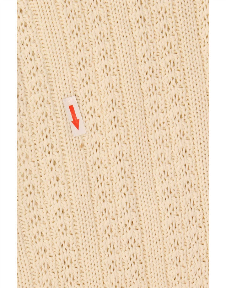Allison Wingate Herre Rullehalstrøje Sweater Stor Off White Bomuld