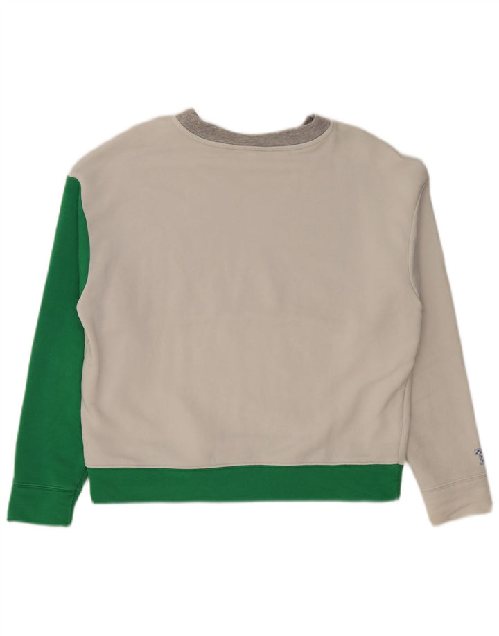 Tommy Hilfiger Dame Grafisk Sweatshirt Jumper UK 14 Medium Flerfarvet