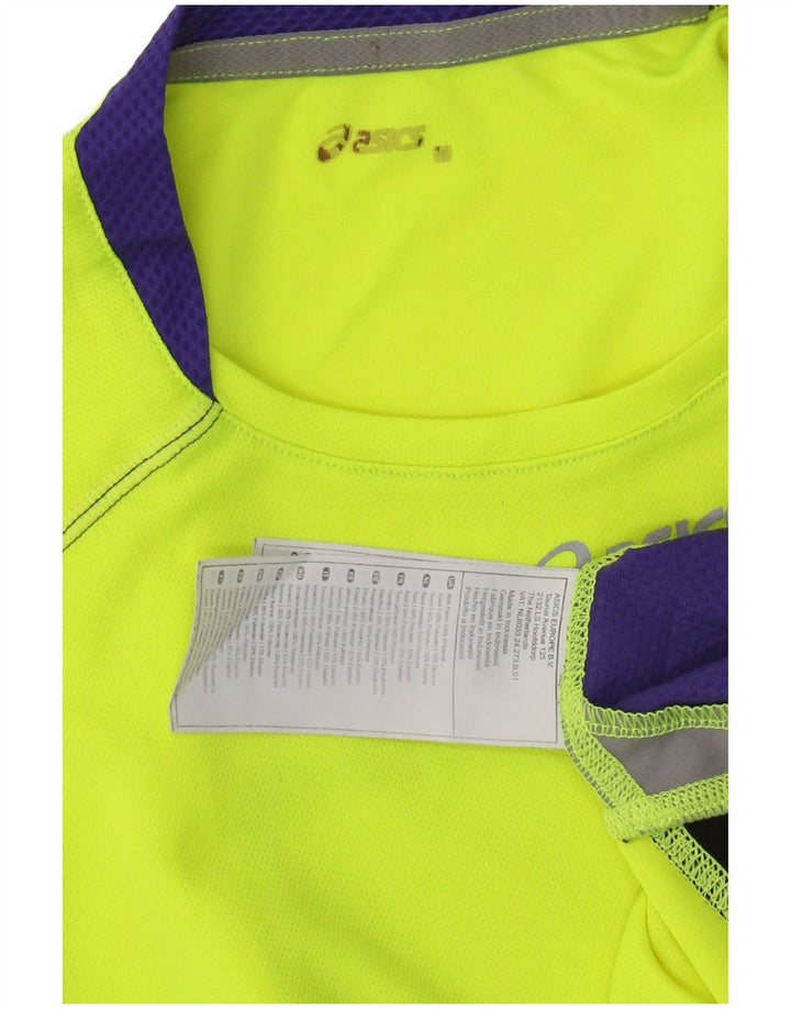 ASICS Herrevest Top Lille Gul Colourblock Polyester