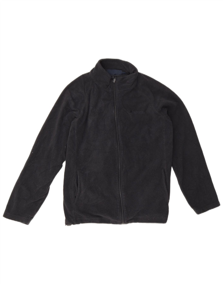 Mountain Warehouse Dame Fleecejakke UK 12 Medium Sort Polyester