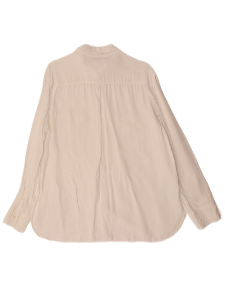 ZARA Womens Shirt UK 16 Large White